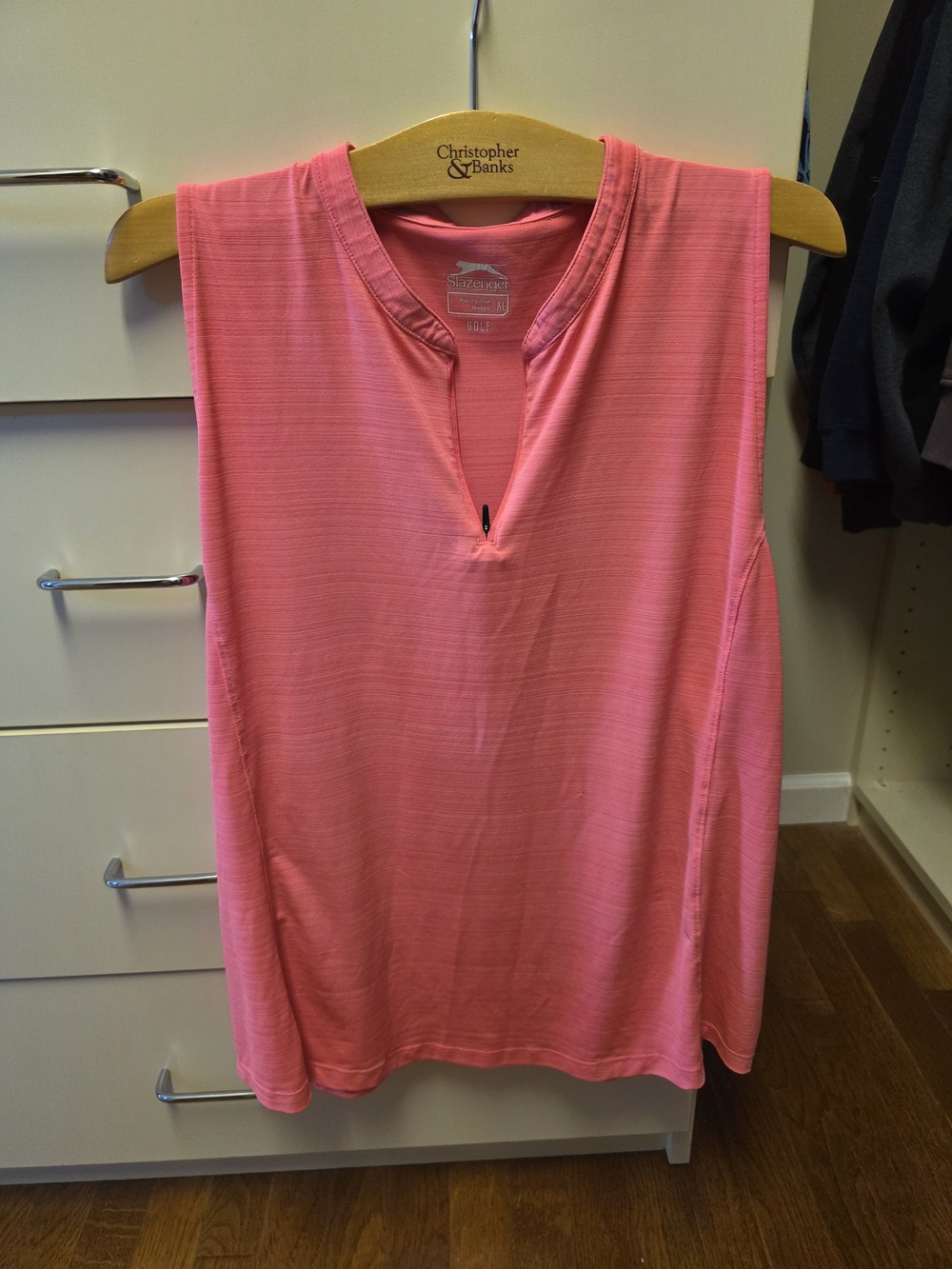 Slazenger Pink Sleeveless Tank